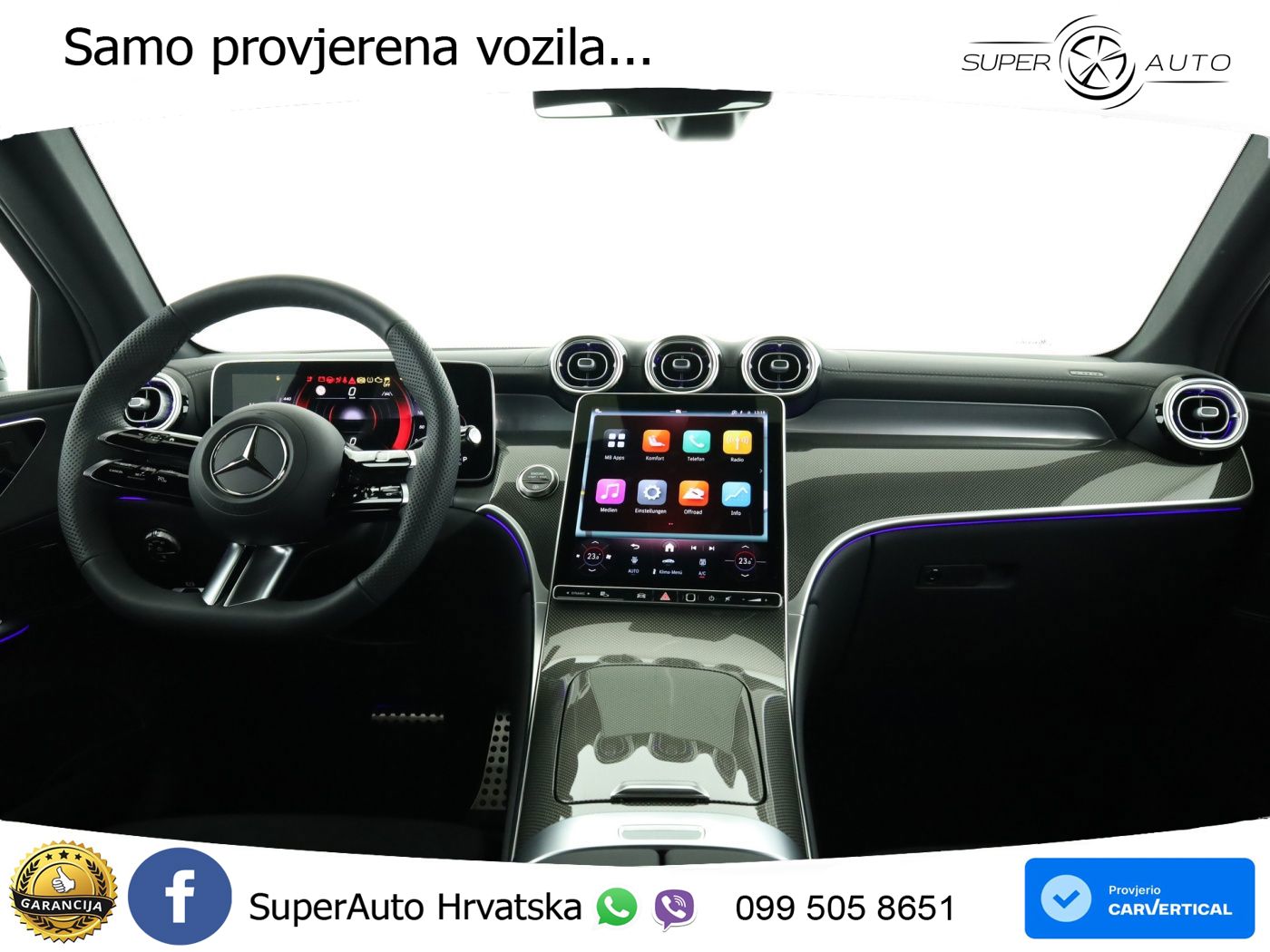 Mercedes GLC 220d (197 KS) 4MATIC 9G-TRONIC AMG LED+GR SJED+ACC