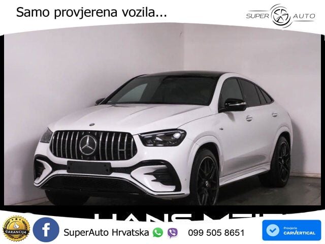 Mercedes AMG GLE Coupe 53 (435 KS) EQ Boost 4MATIC+ AMG SPEEDSHIFT TCT 9G