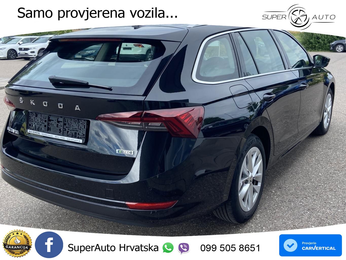 Škoda Octavia Combi 1.5 TSI EVO e-TEC (150 KS) DSG LED+GR SJED+ACC