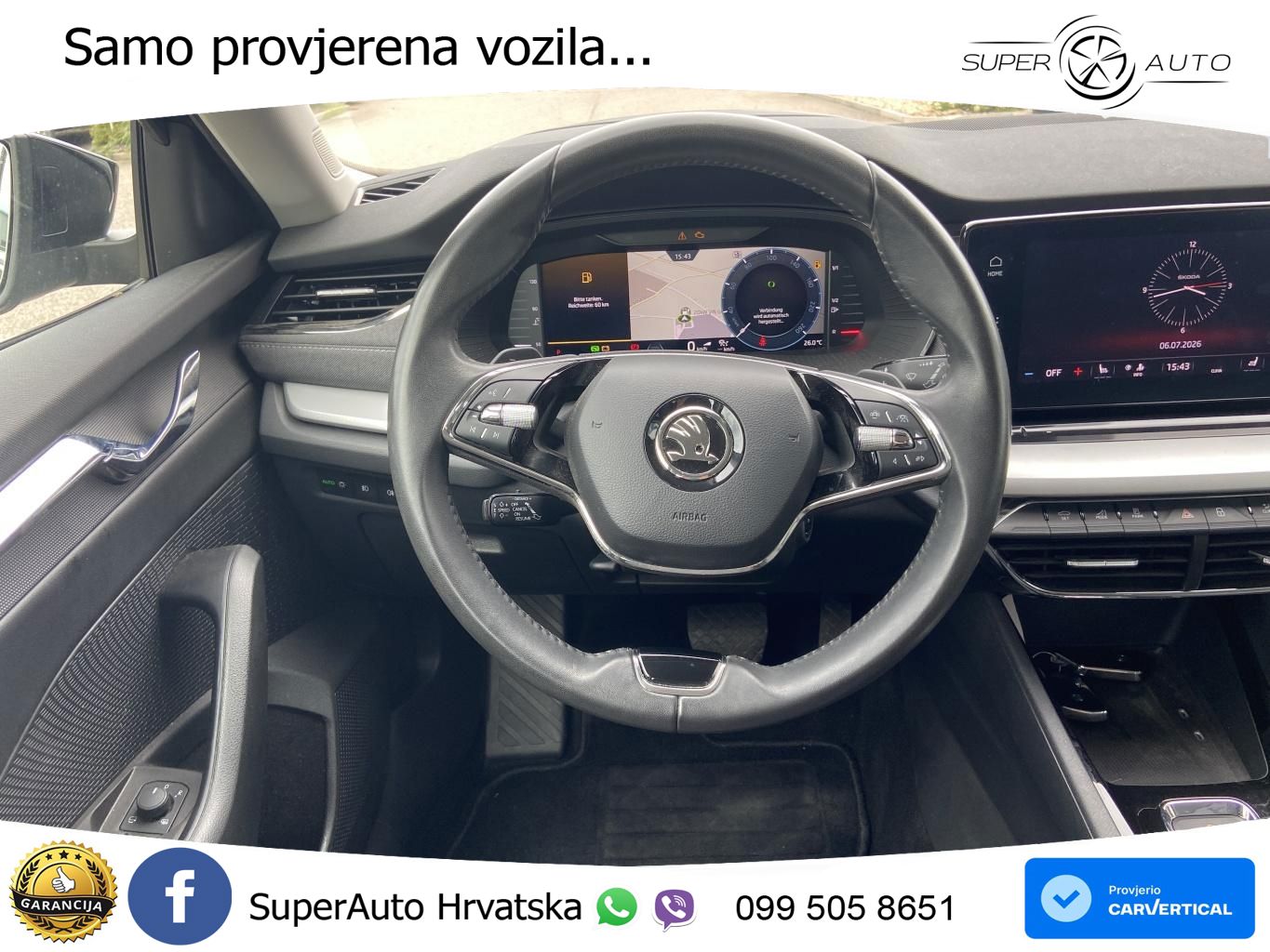 Škoda Octavia Combi 1.5 TSI EVO e-TEC (150 KS) DSG LED+GR SJED+ACC