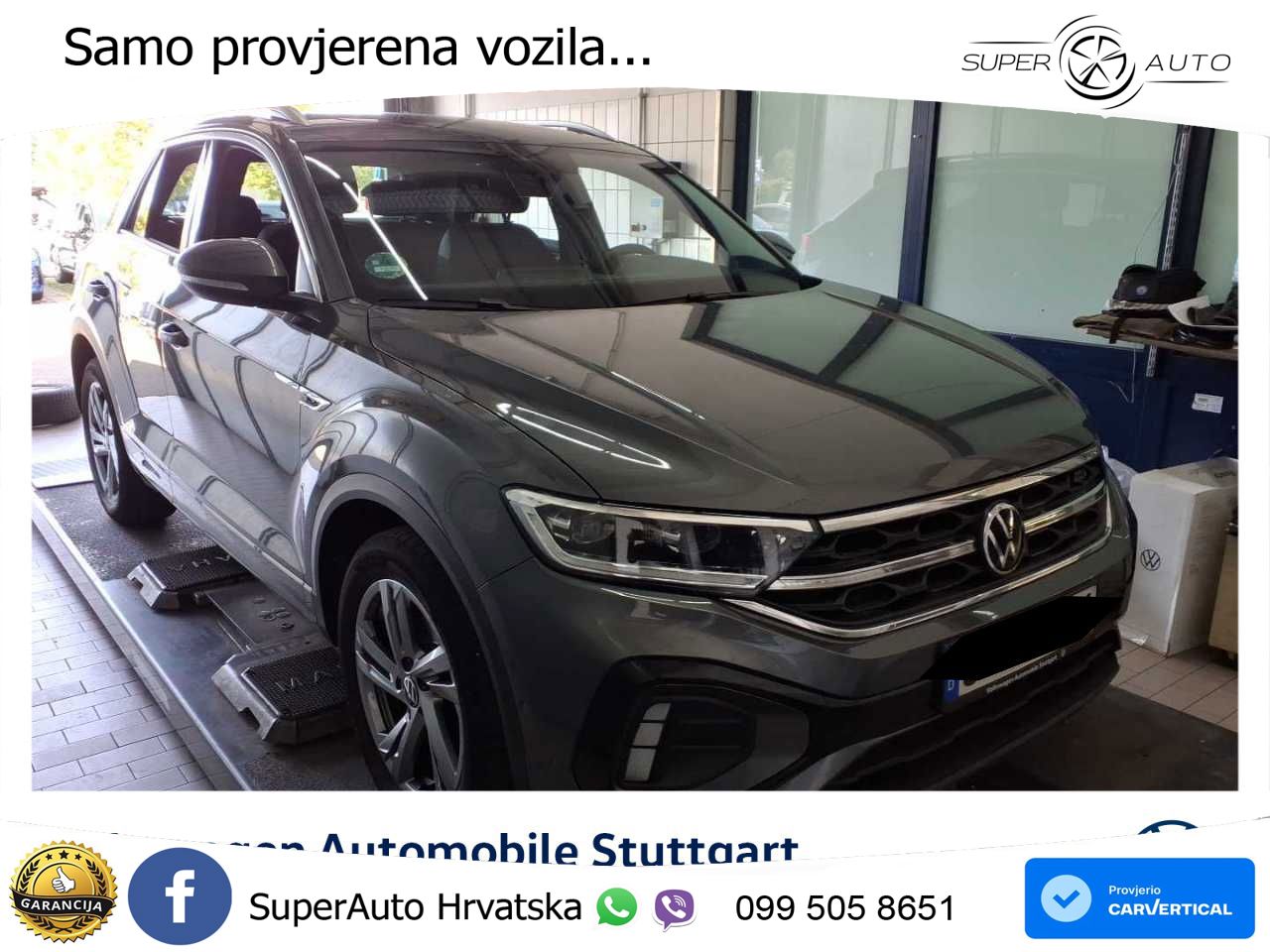 Volkswagen T-Roc 1.5 TSI (150 KS) DSG R-Line LED+GR SJED+ACC