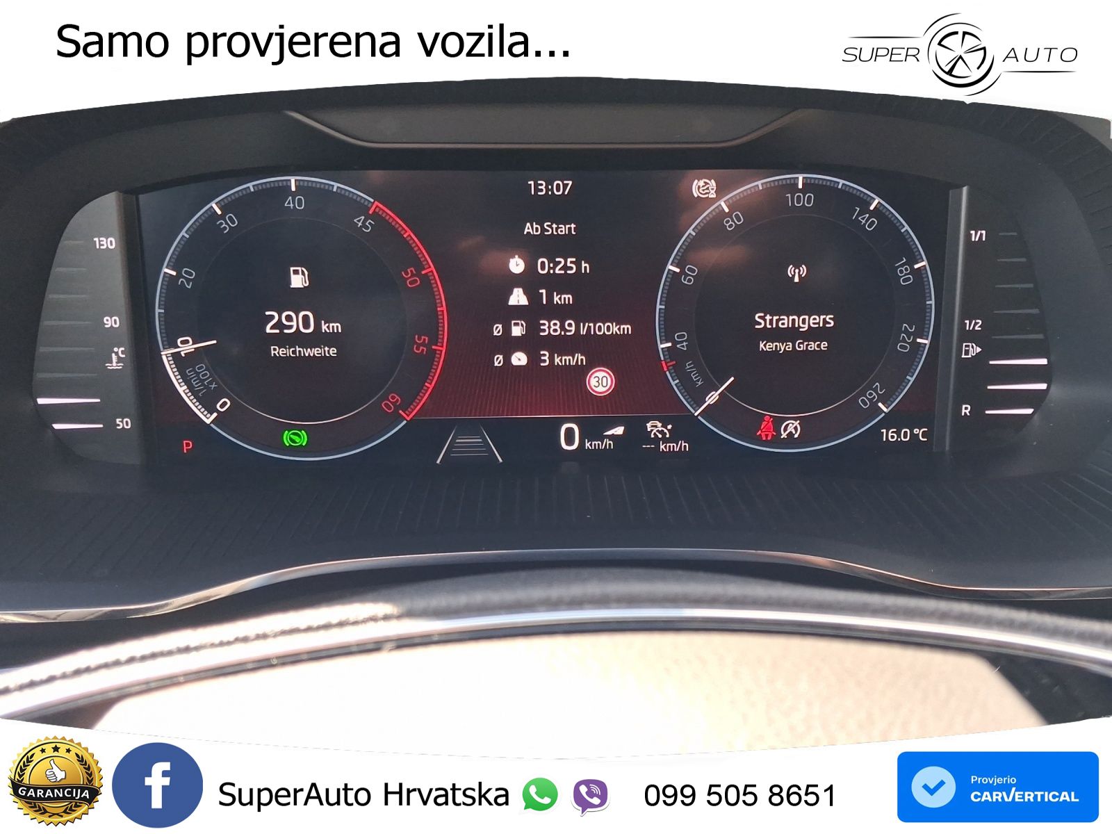 Škoda Octavia Combi 2.0 TDI (150 KS) DSG SportLine LED+GR SJED+ACC