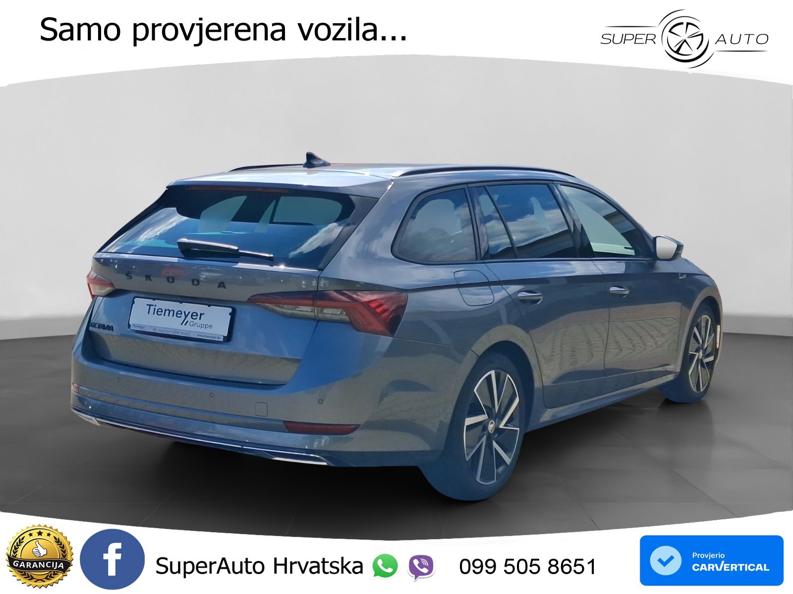 Škoda Octavia Combi 2.0 TDI (150 KS) DSG SportLine LED+GR SJED+ACC