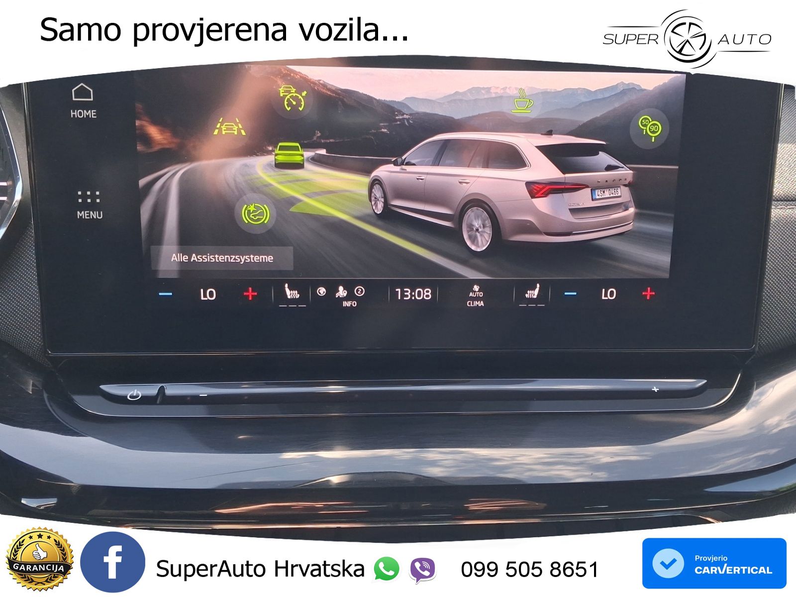 Škoda Octavia Combi 2.0 TDI (150 KS) DSG SportLine LED+GR SJED+ACC