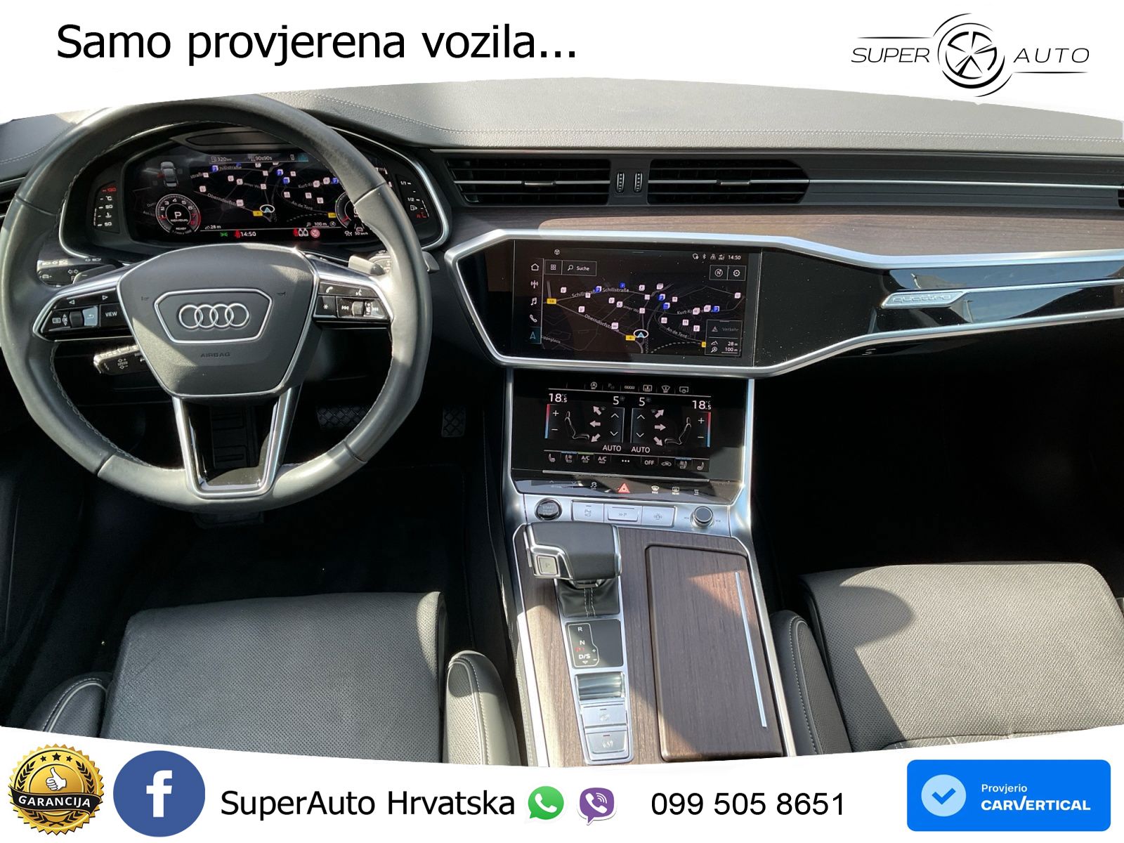 Audi A6 45 TFSI (265 KS) quattro ultra S tronic LED+GR SJED+ACC