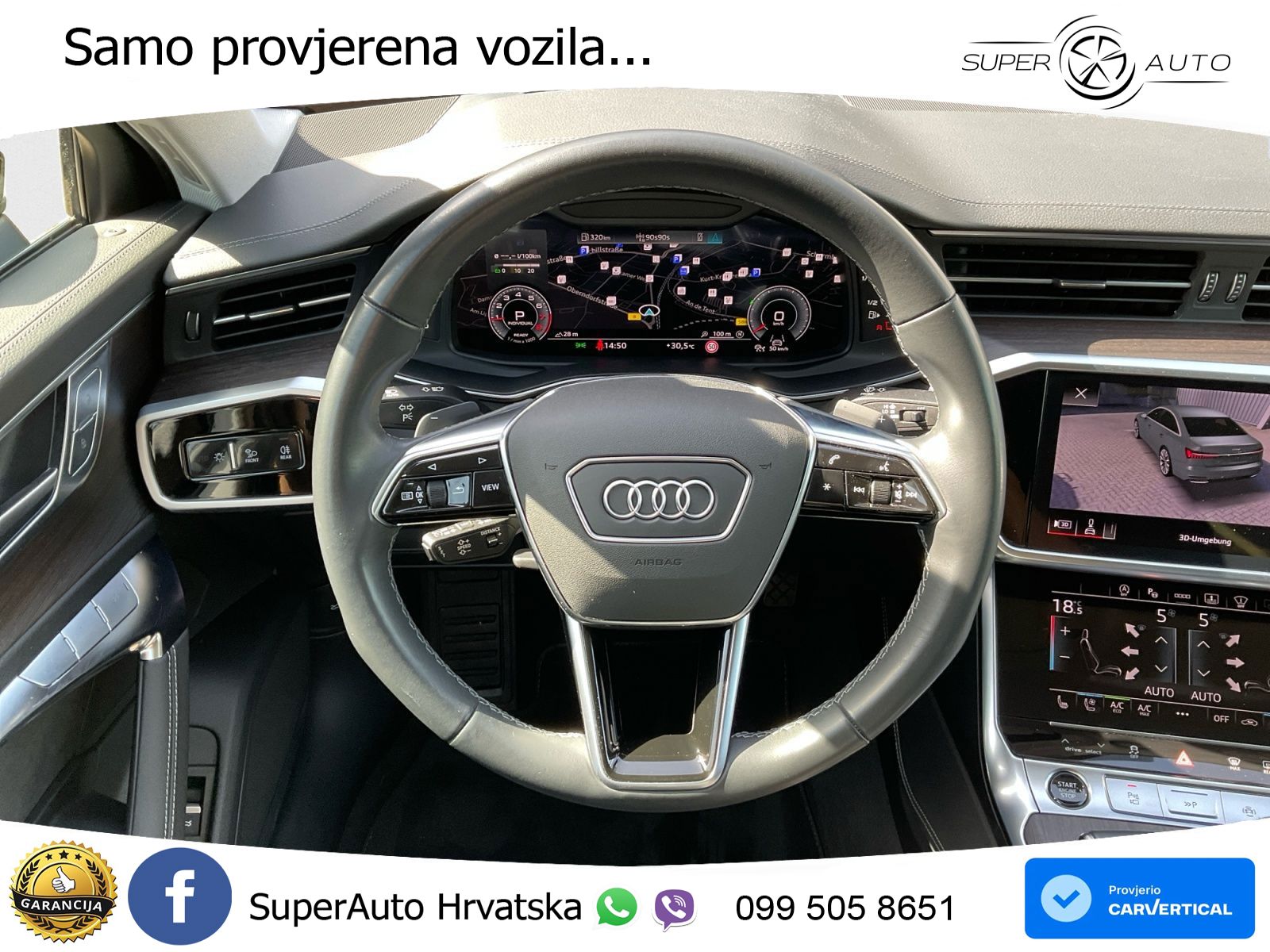Audi A6 45 TFSI (265 KS) quattro ultra S tronic LED+GR SJED+ACC