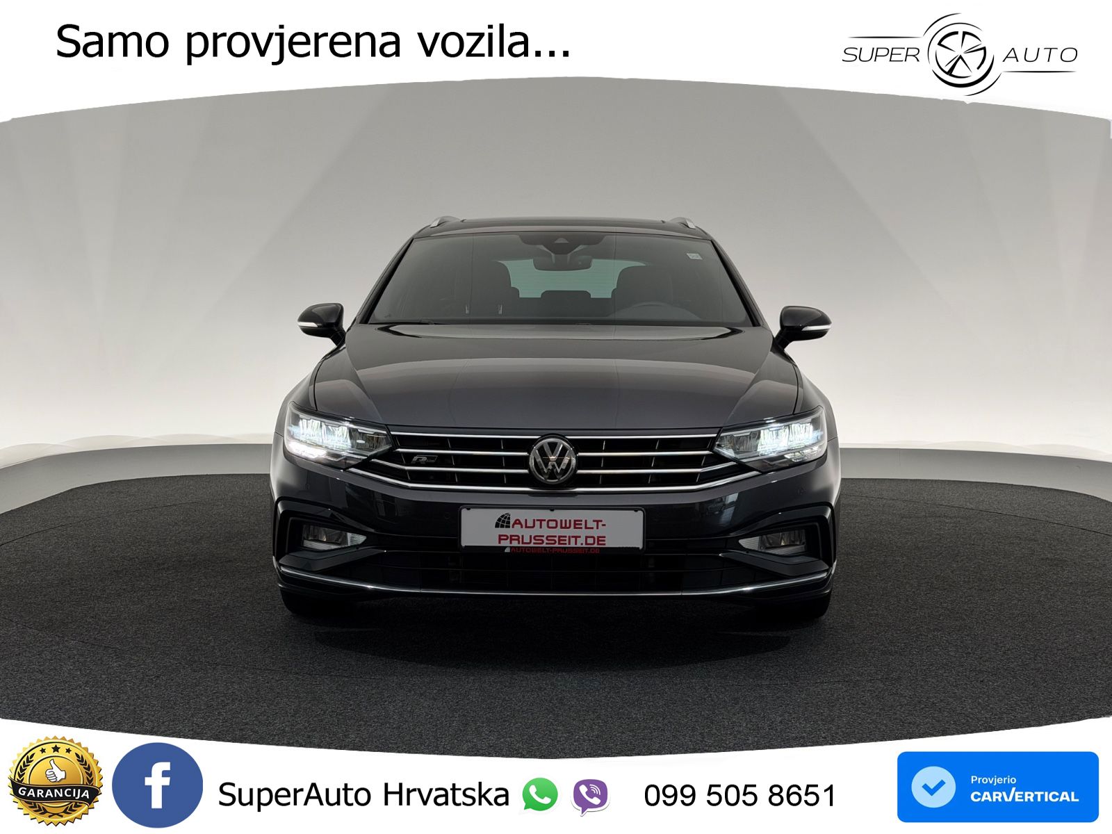 Volkswagen Passat Variant 2.0 TDI (190 KS) DSG R-Line LED+GR SJED+ACC