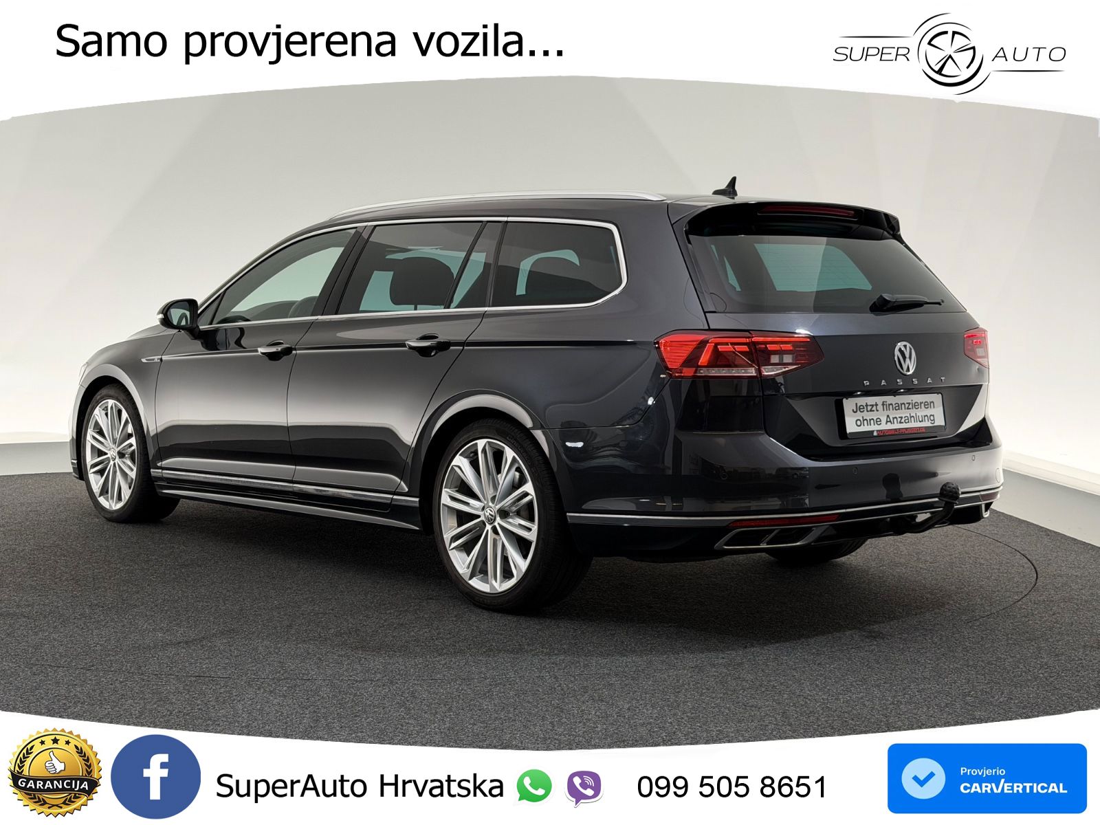 Volkswagen Passat Variant 2.0 TDI (190 KS) DSG R-Line LED+GR SJED+ACC
