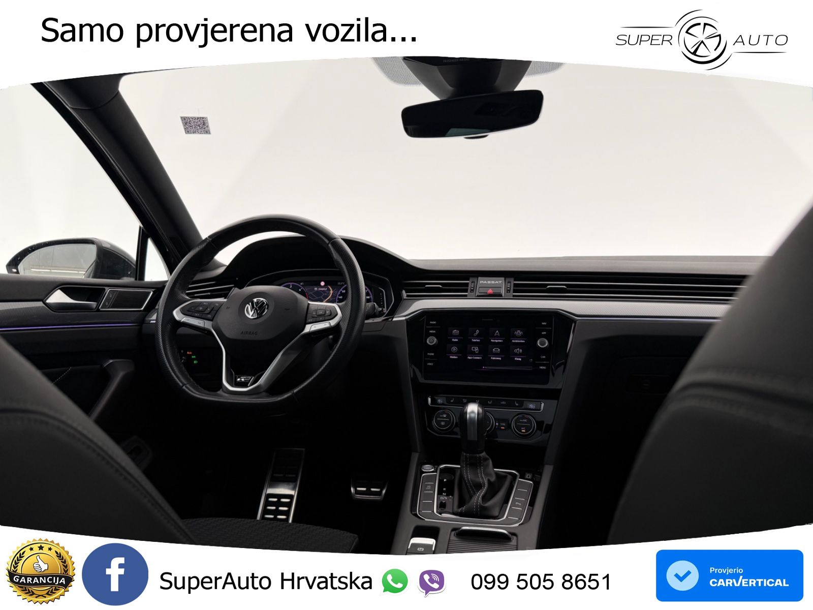 Volkswagen Passat Variant 2.0 TDI (190 KS) DSG R-Line LED+GR SJED+ACC