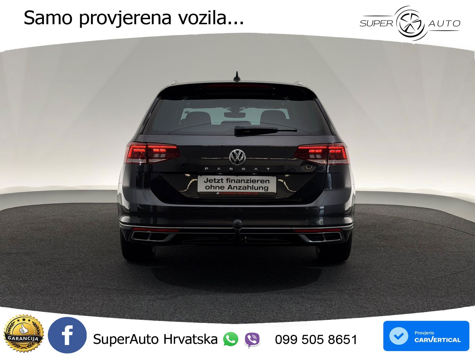 Volkswagen Passat Variant 2.0 TDI (190 KS) DSG R-Line LED+GR SJED+ACC
