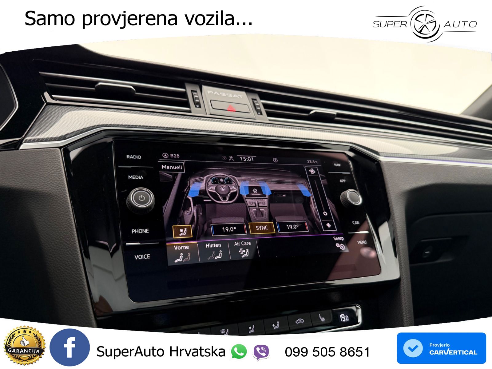 Volkswagen Passat Variant 2.0 TDI (190 KS) DSG R-Line LED+GR SJED+ACC