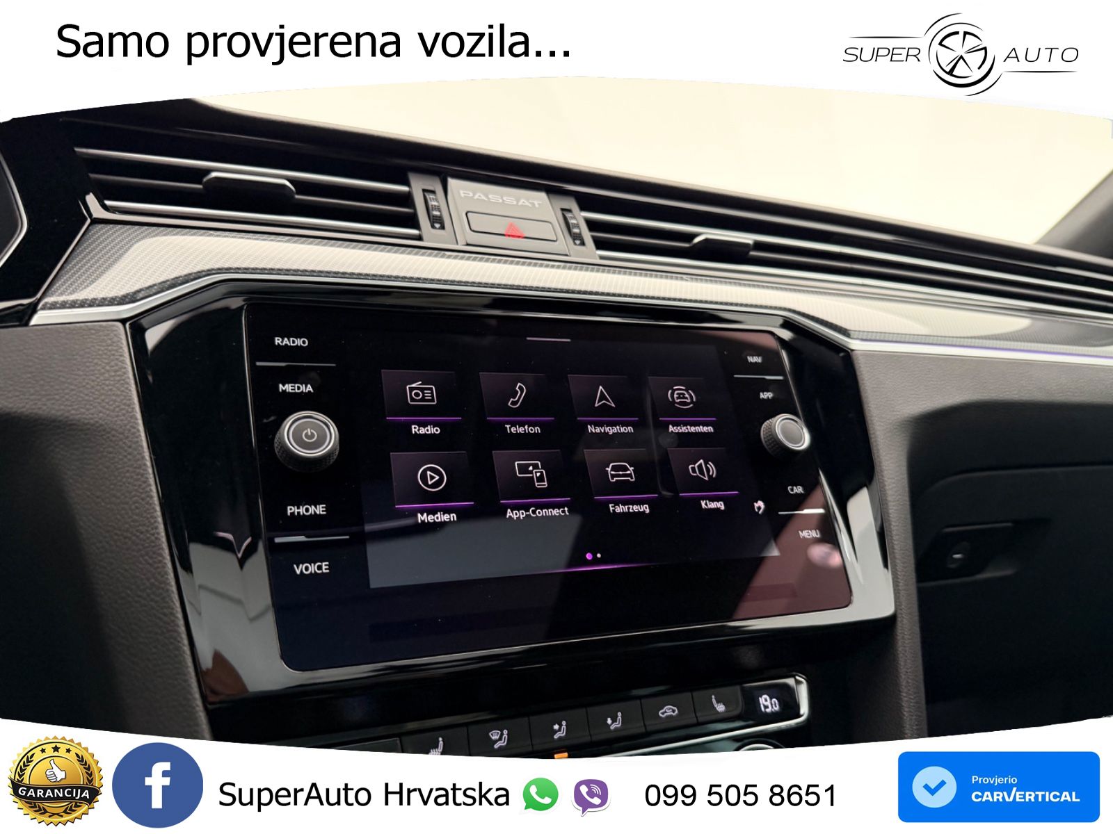 Volkswagen Passat Variant 2.0 TDI (190 KS) DSG R-Line LED+GR SJED+ACC
