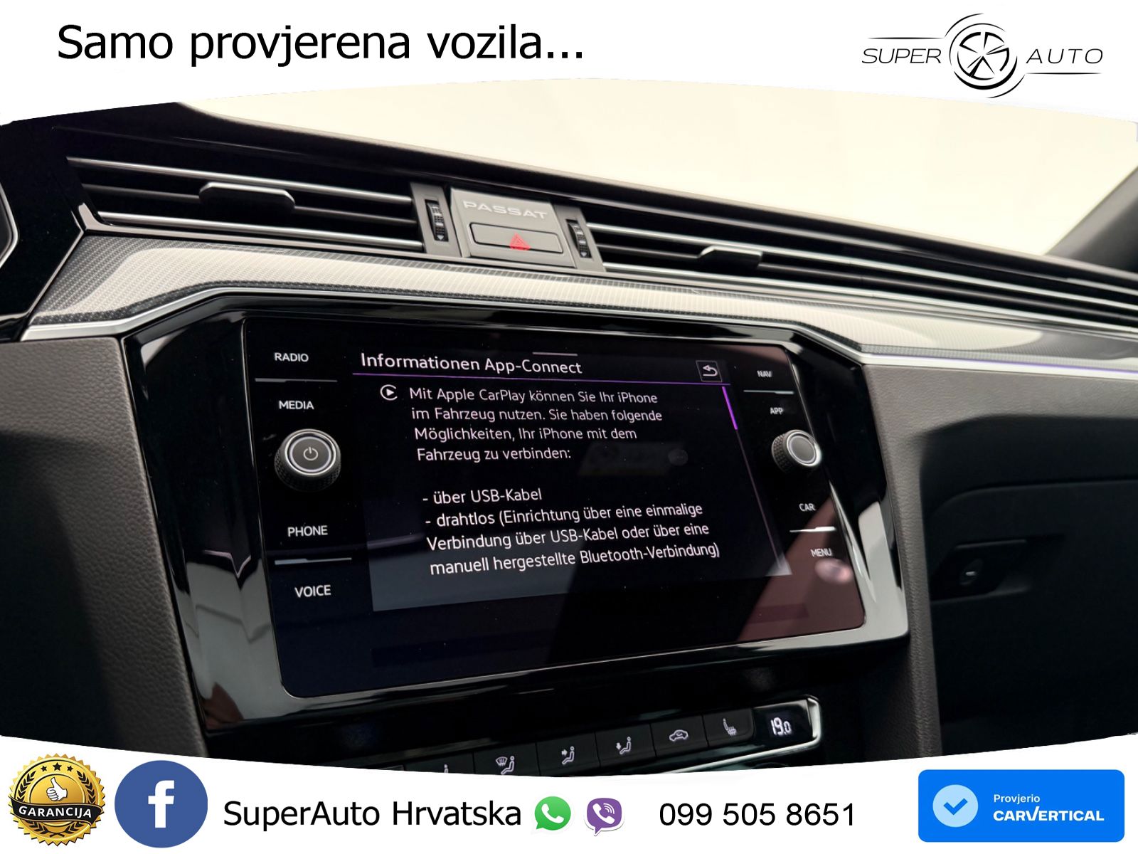 Volkswagen Passat Variant 2.0 TDI (190 KS) DSG R-Line LED+GR SJED+ACC