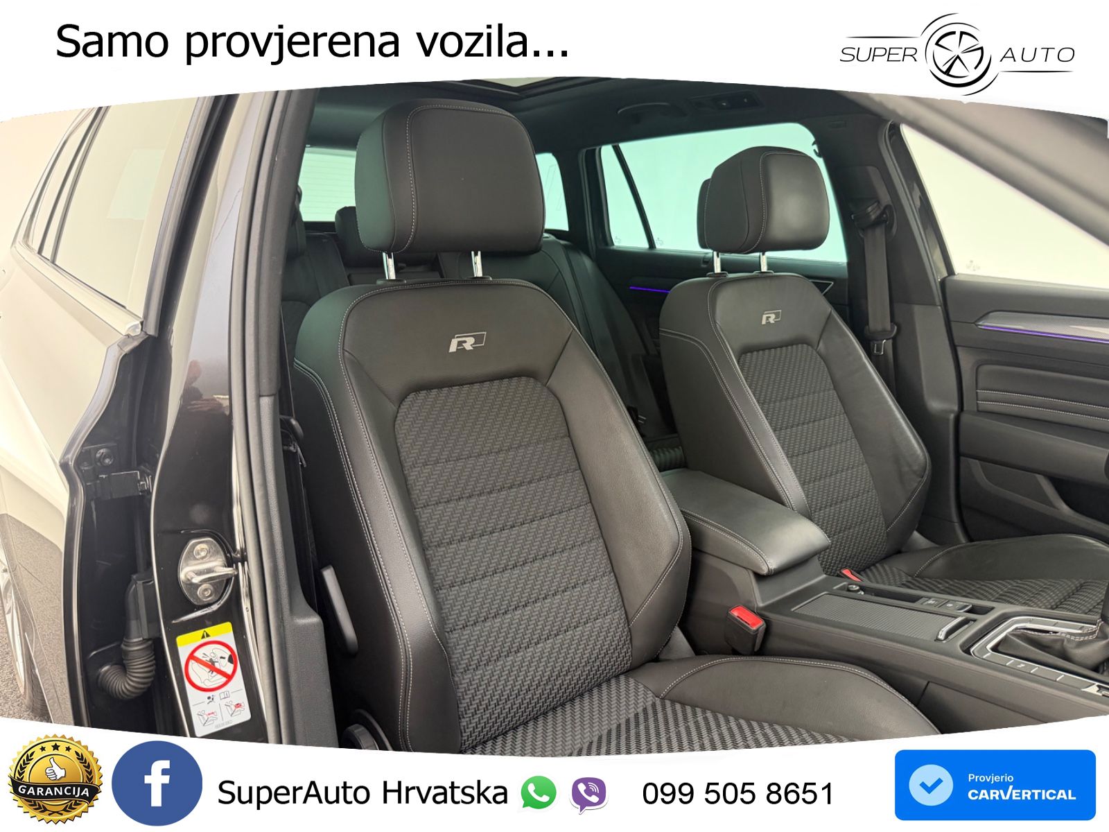 Volkswagen Passat Variant 2.0 TDI (190 KS) DSG R-Line LED+GR SJED+ACC