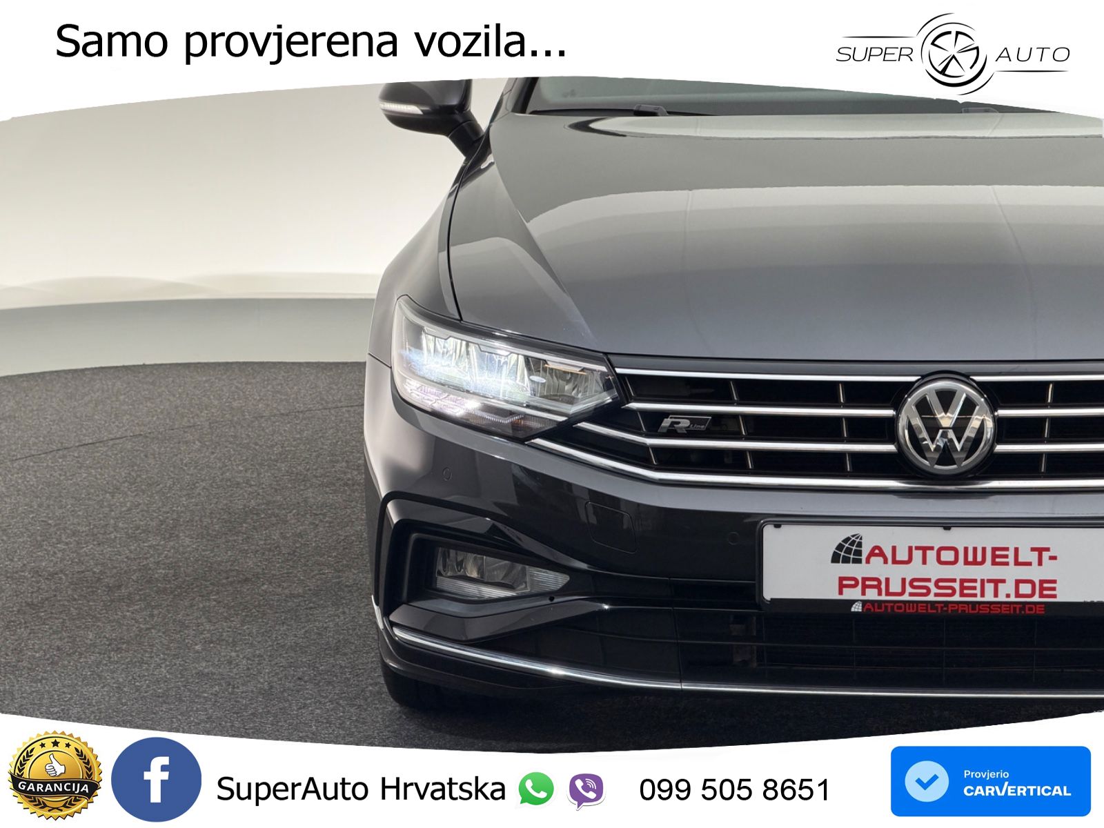 Volkswagen Passat Variant 2.0 TDI (190 KS) DSG R-Line LED+GR SJED+ACC