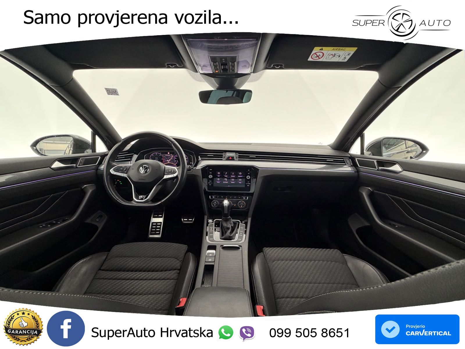 Volkswagen Passat Variant 2.0 TDI (190 KS) DSG R-Line LED+GR SJED+ACC
