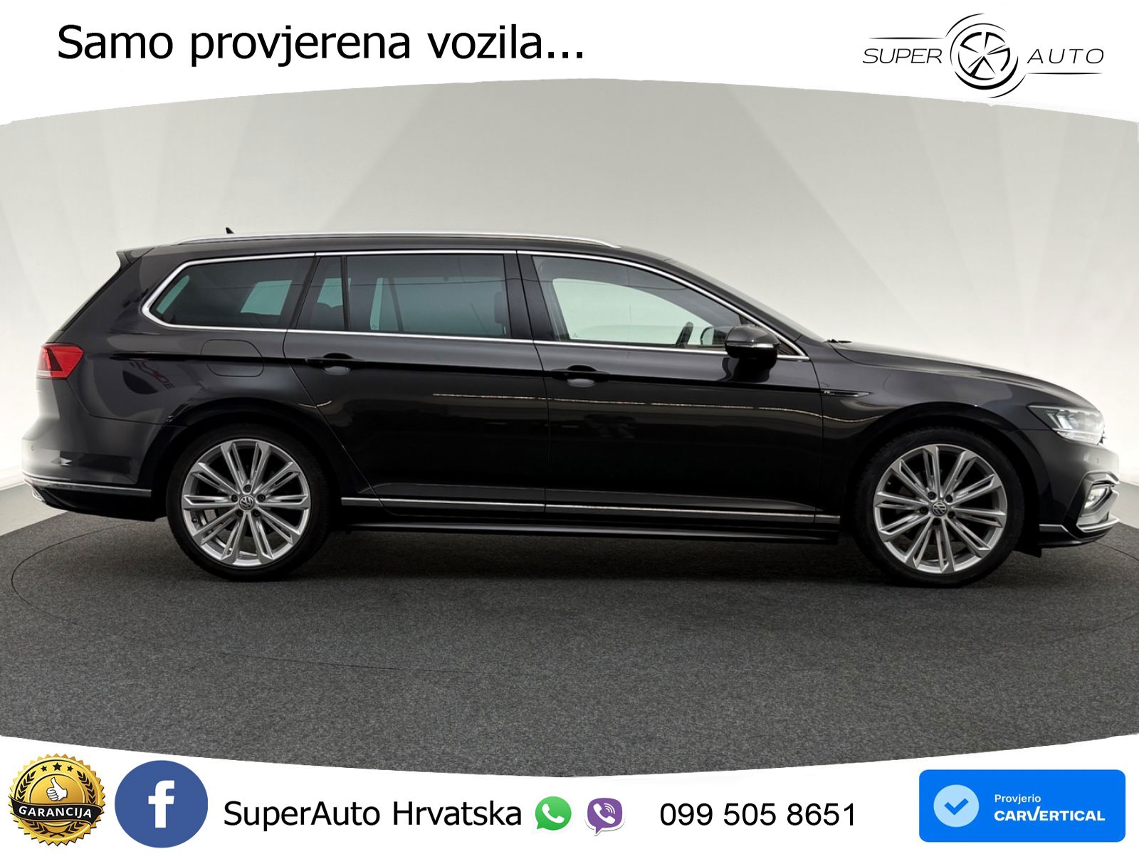 Volkswagen Passat Variant 2.0 TDI (190 KS) DSG R-Line LED+GR SJED+ACC