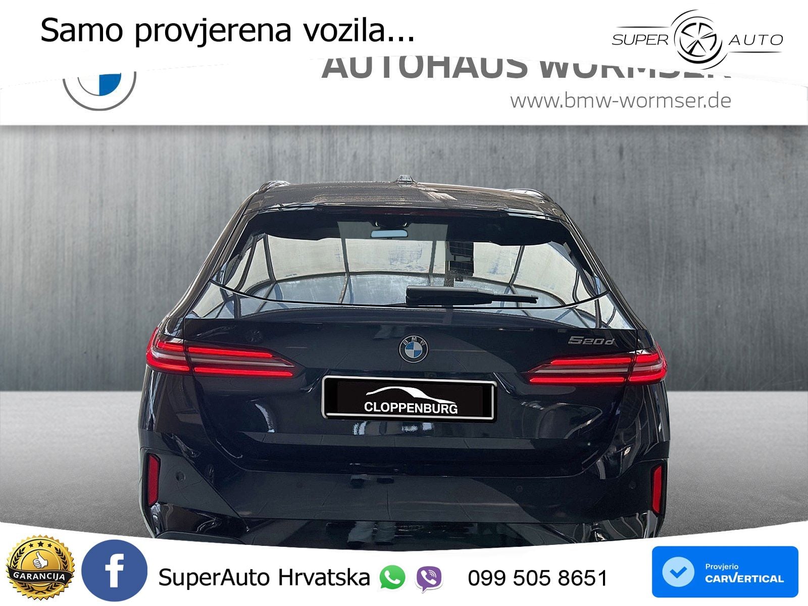 BMW 520d Touring (197 KS) Steptronic M Sport LED+GR SJED+ACC