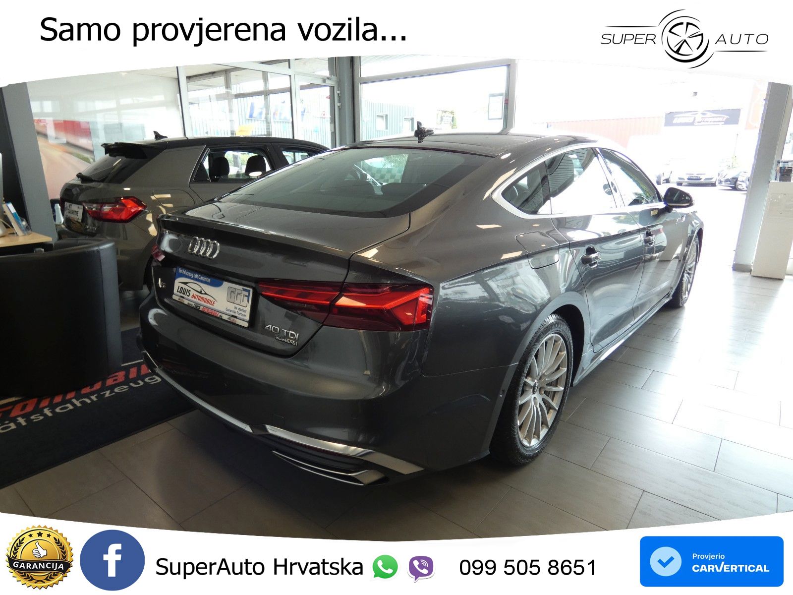 Audi A5 Sportback 40 TDI (204 KS) quattro S tronic S line