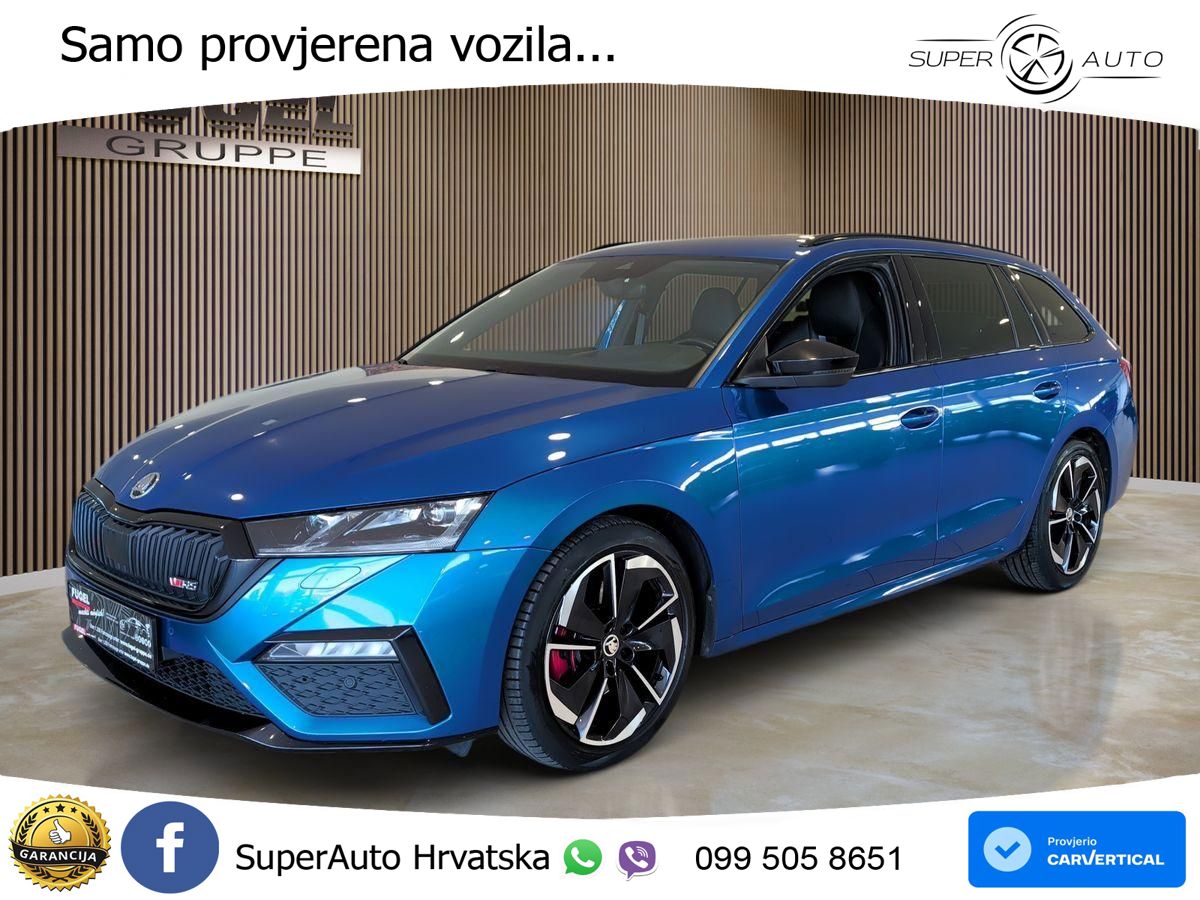 Škoda Octavia Combi RS 2.0 TDI (200 KS) DSG LED+GR SJED+ACC