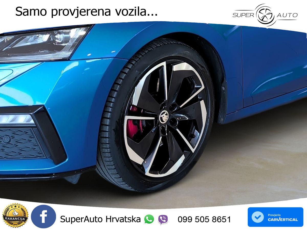 Škoda Octavia Combi RS 2.0 TDI (200 KS) DSG LED+GR SJED+ACC
