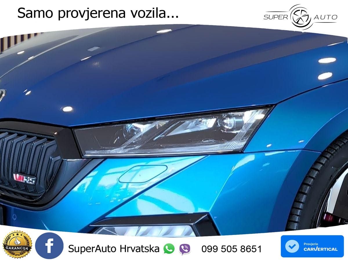 Škoda Octavia Combi RS 2.0 TDI (200 KS) DSG LED+GR SJED+ACC