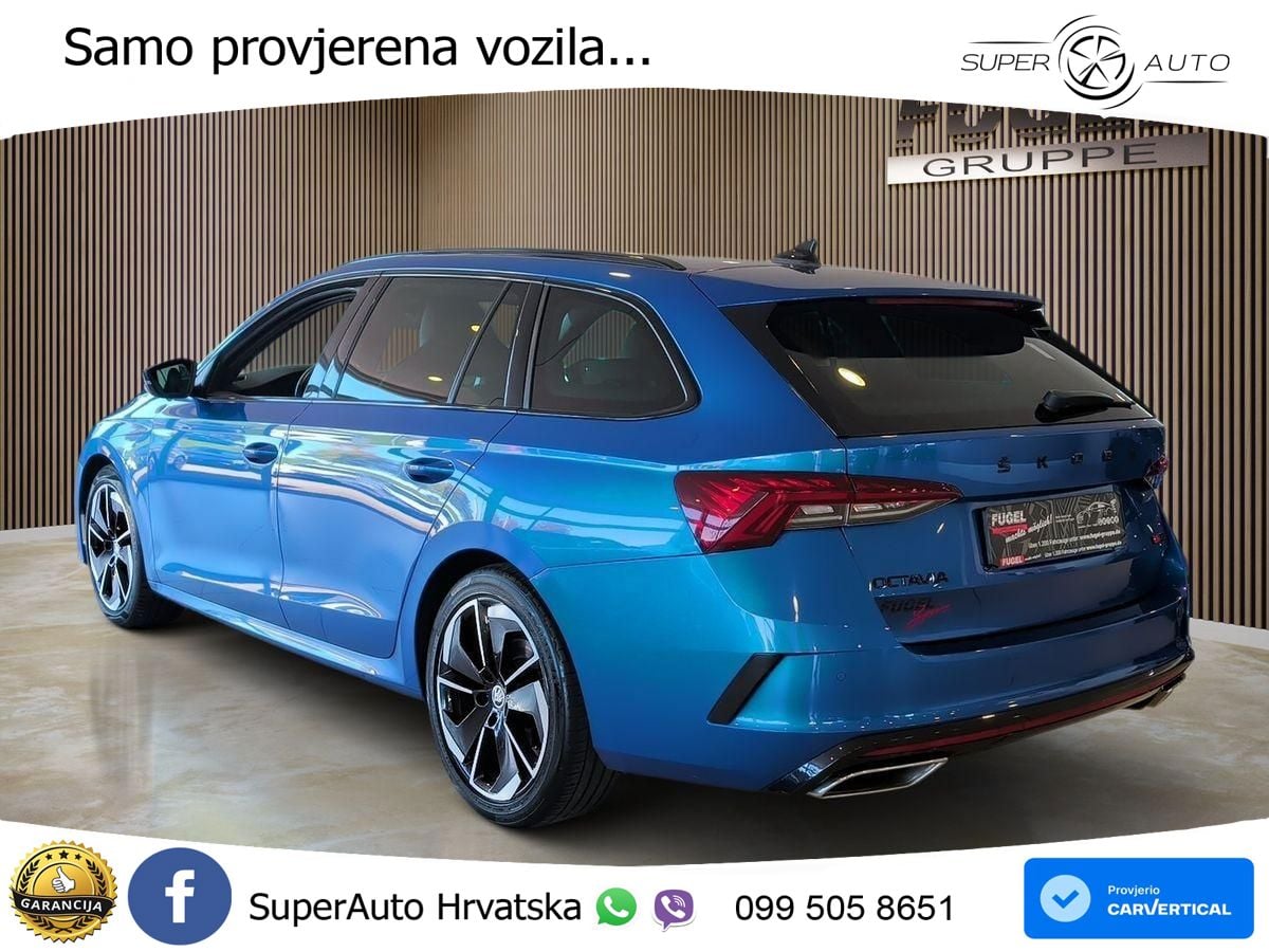 Škoda Octavia Combi RS 2.0 TDI (200 KS) DSG LED+GR SJED+ACC