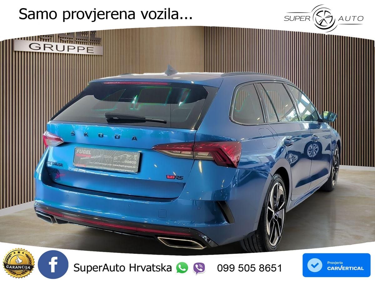 Škoda Octavia Combi RS 2.0 TDI (200 KS) DSG LED+GR SJED+ACC
