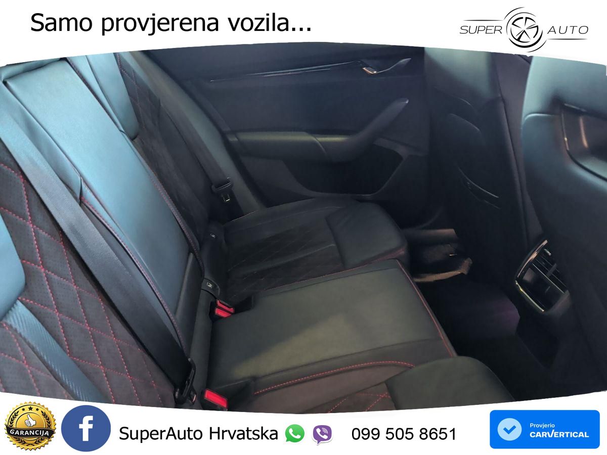 Škoda Octavia Combi RS 2.0 TDI (200 KS) DSG LED+GR SJED+ACC