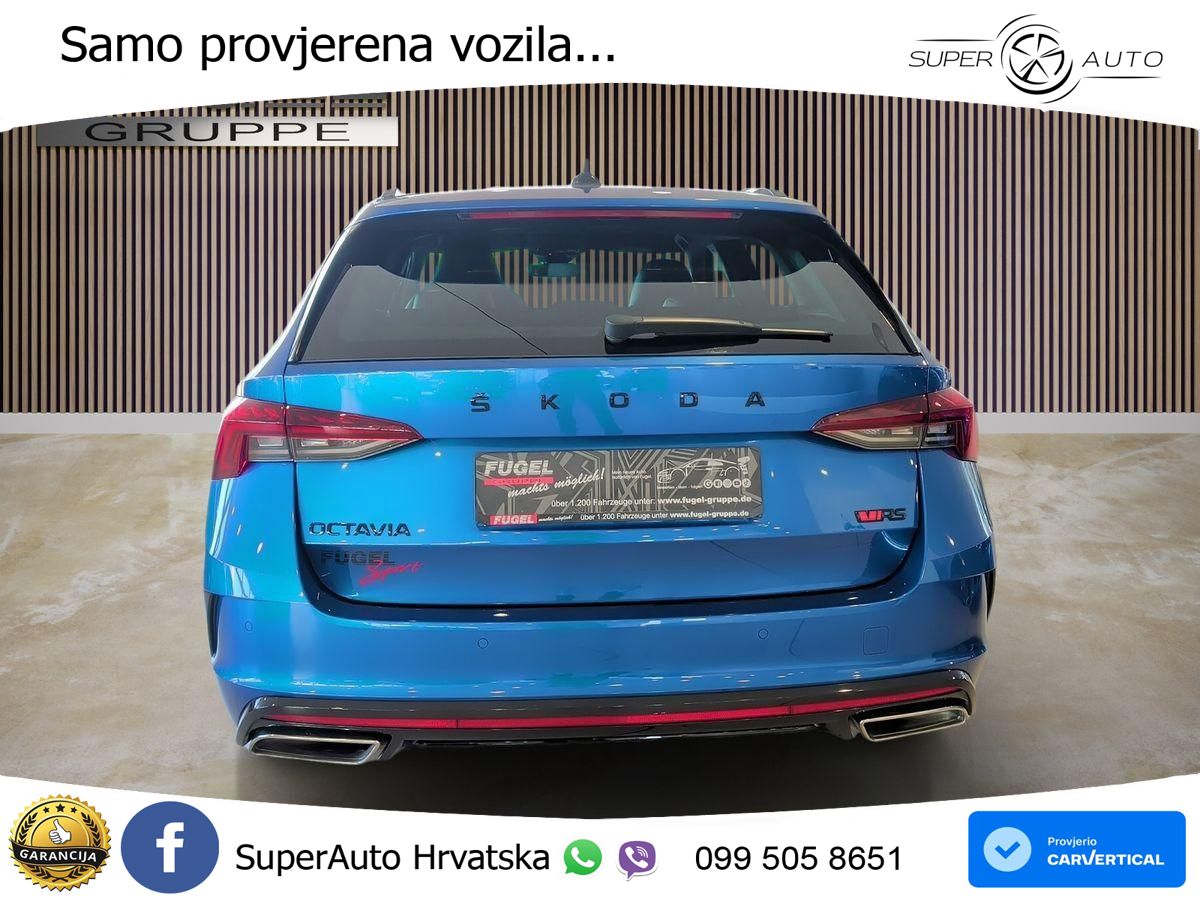Škoda Octavia Combi RS 2.0 TDI (200 KS) DSG LED+GR SJED+ACC