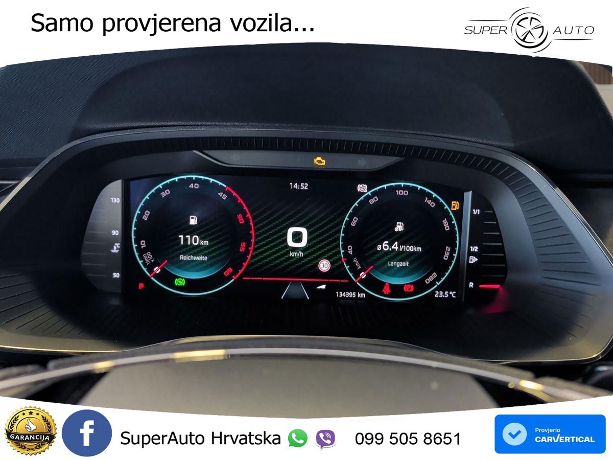Škoda Octavia Combi RS 2.0 TDI (200 KS) DSG LED+GR SJED+ACC