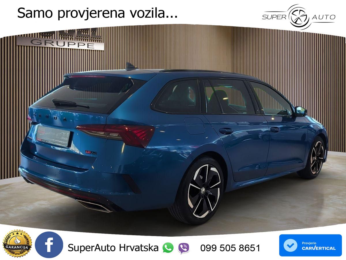 Škoda Octavia Combi RS 2.0 TDI (200 KS) DSG LED+GR SJED+ACC