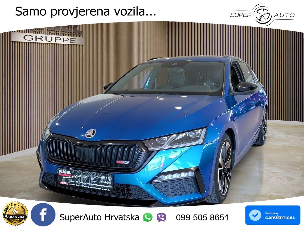 Škoda Octavia Combi RS 2.0 TDI (200 KS) DSG LED+GR SJED+ACC