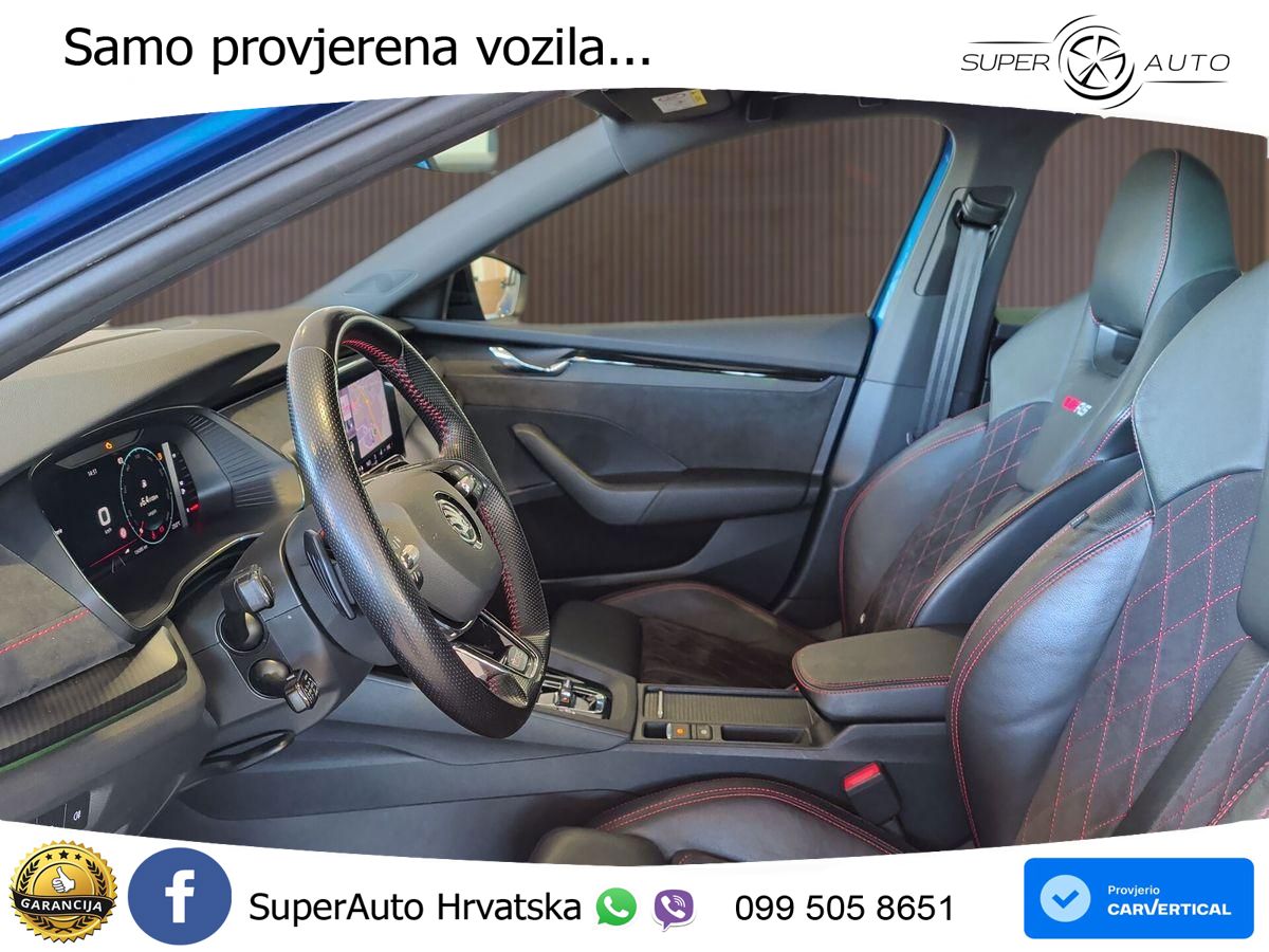 Škoda Octavia Combi RS 2.0 TDI (200 KS) DSG LED+GR SJED+ACC