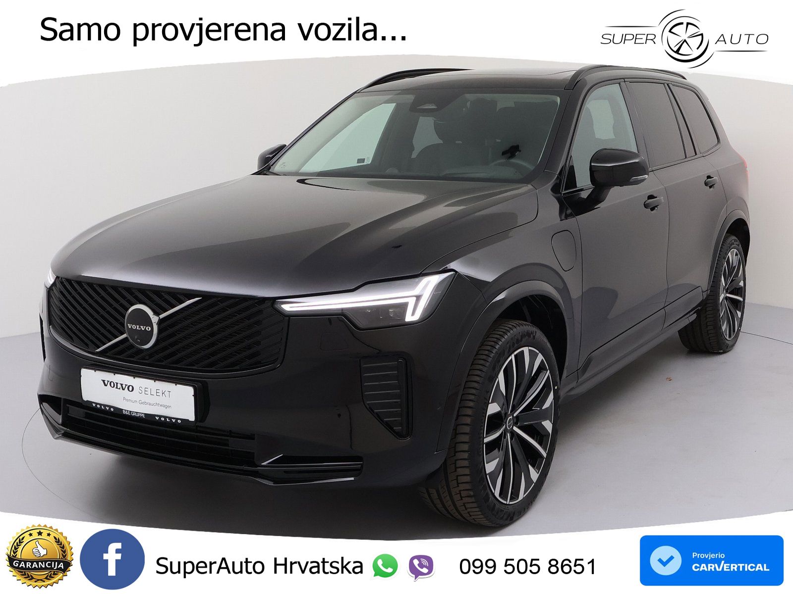Volvo XC90 2.0 T8 AWD Automatic ACC+HEAD+4xGR SJED+360+PANO