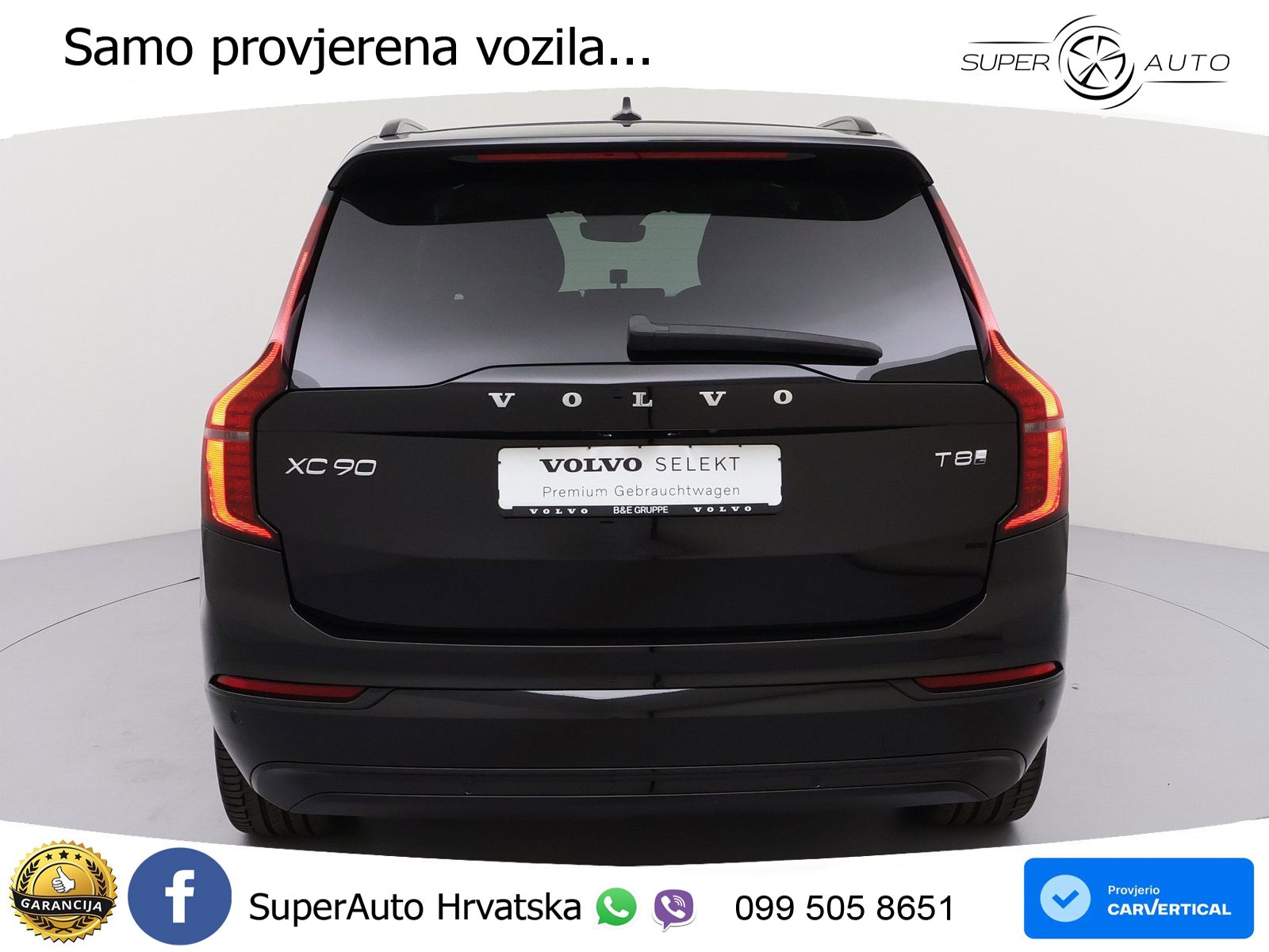 Volvo XC90 2.0 T8 AWD Automatic ACC+HEAD+4xGR SJED+360+PANO