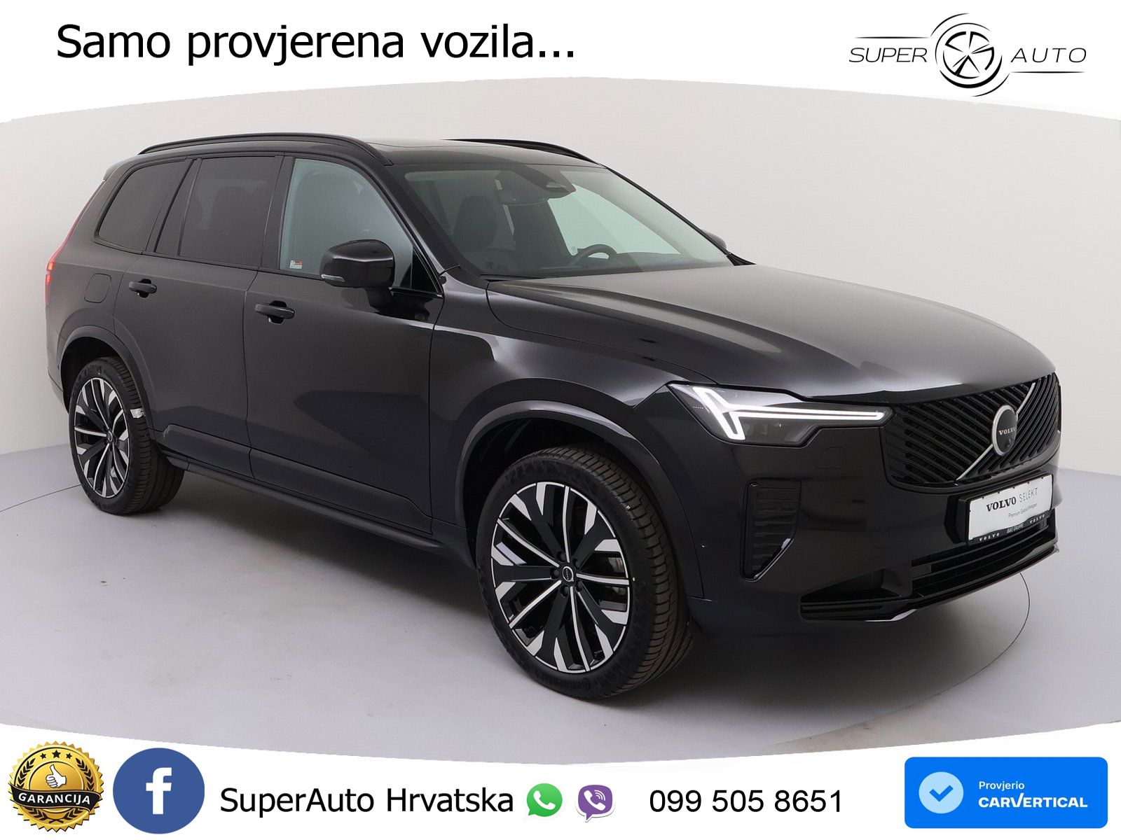 Volvo XC90 2.0 T8 AWD Automatic ACC+HEAD+4xGR SJED+360+PANO