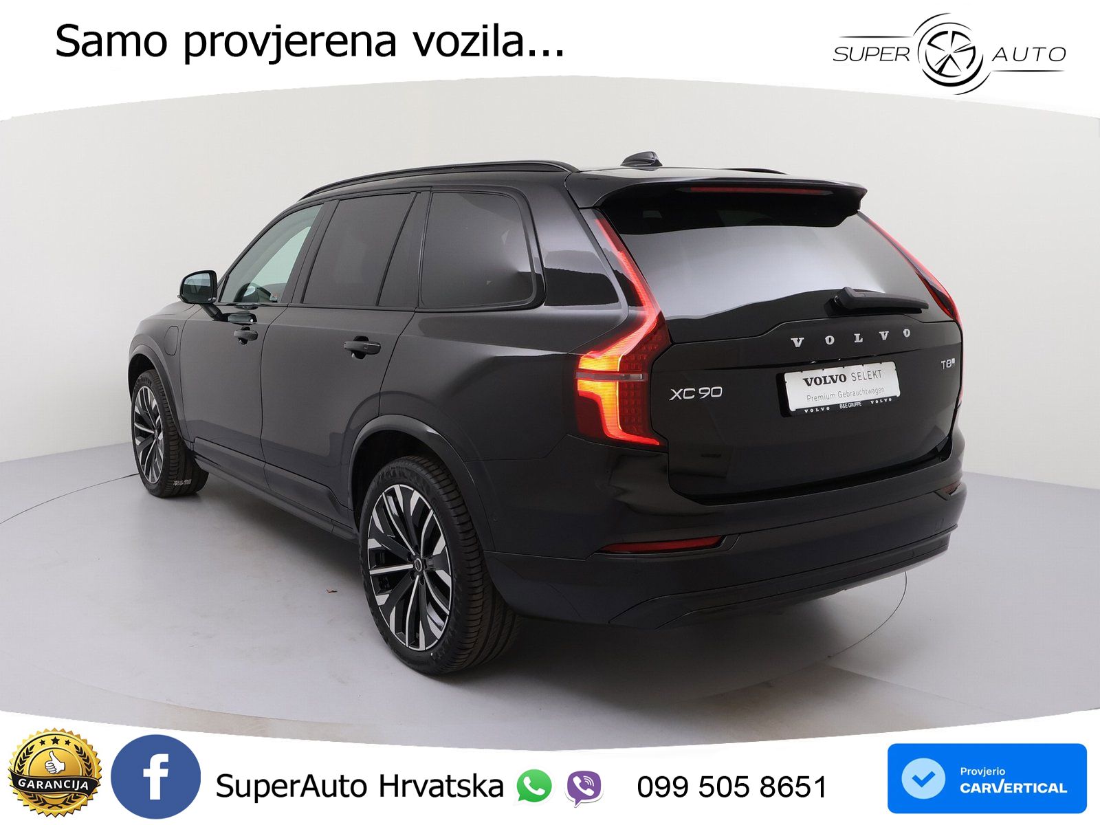 Volvo XC90 2.0 T8 AWD Automatic ACC+HEAD+4xGR SJED+360+PANO