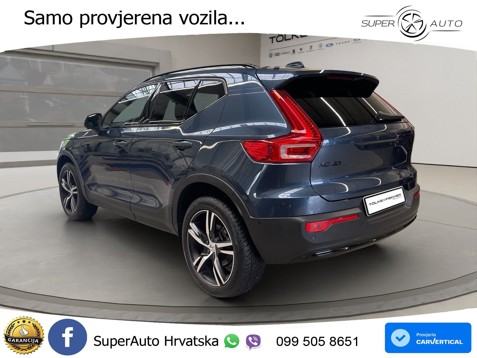 Volvo XC40 2.0 B4 AWD 197 KS Automatic LED+GR SJED+ACC