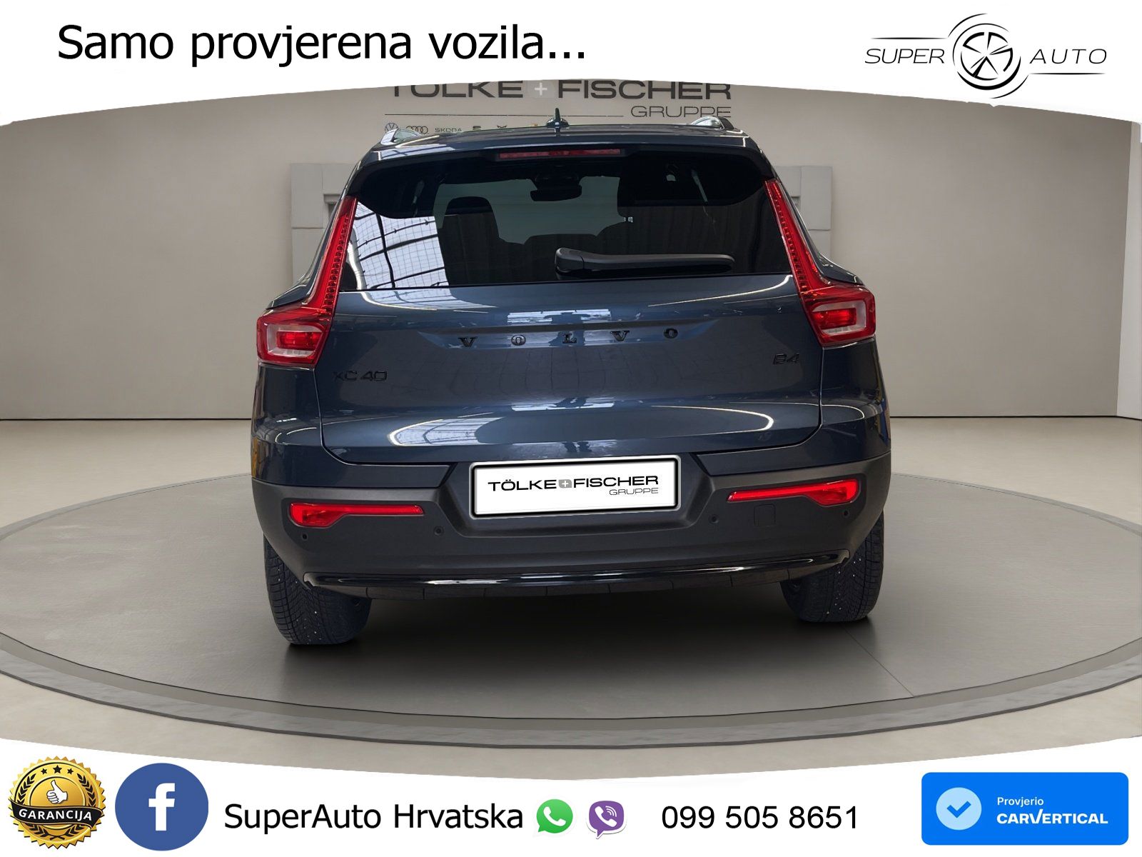 Volvo XC40 2.0 B4 AWD 197 KS Automatic LED+GR SJED+ACC
