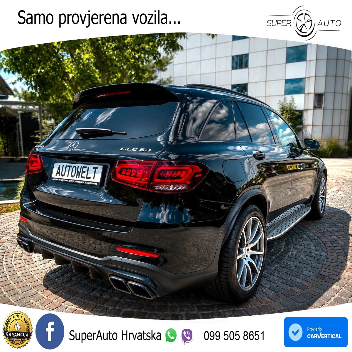 Mercedes AMG GLC 63 V8 (476 KS) 4MATIC+ MCT