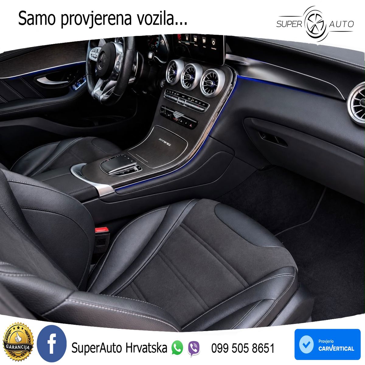 Mercedes AMG GLC 63 V8 (476 KS) 4MATIC+ MCT