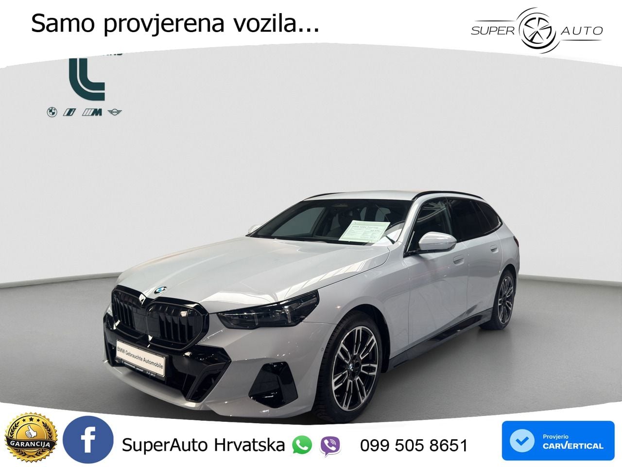BMW 520d Touring (197 KS) Steptronic M Sport LED+GR SJED+ACC