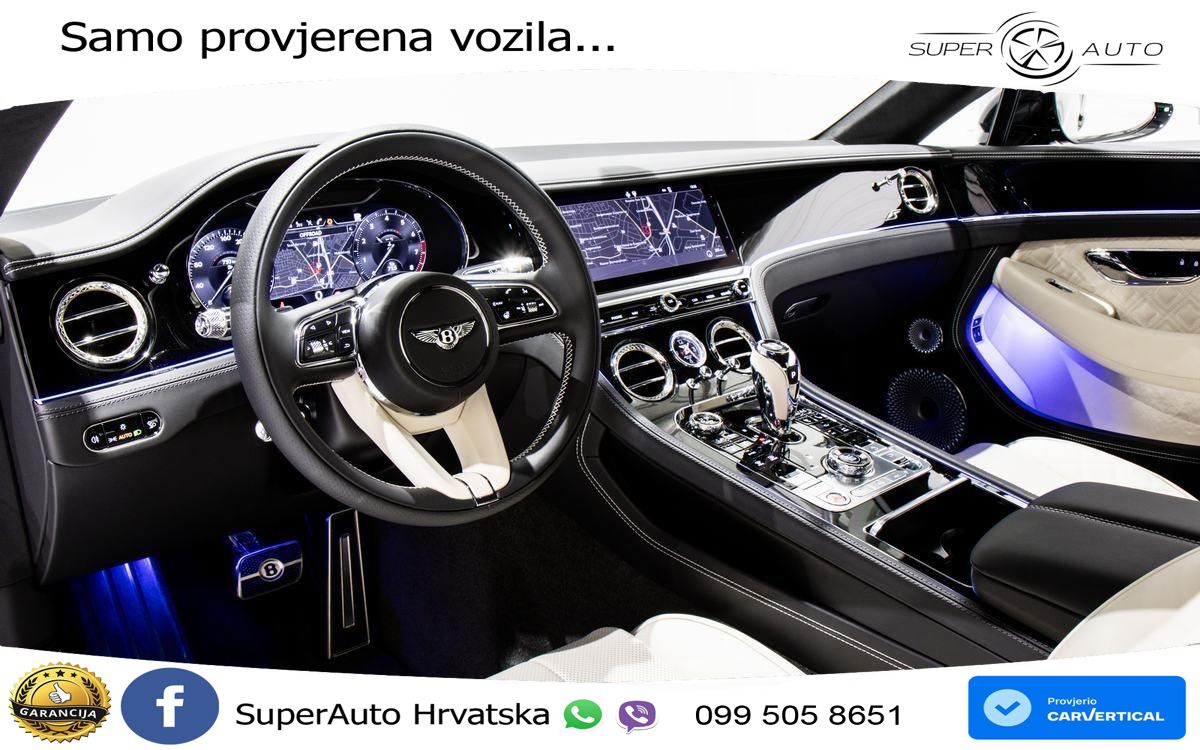 Bentley Continental GT III 4.0 V8 (550 KS) AWD Automatic LED+GR SJED+ACC