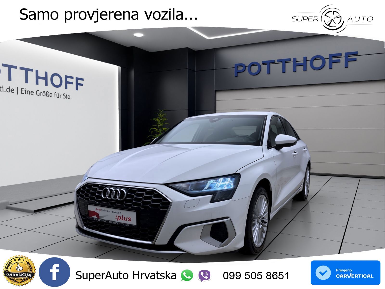Audi A3 Limuzina 35 TDI (150 KS) S tronic advanced