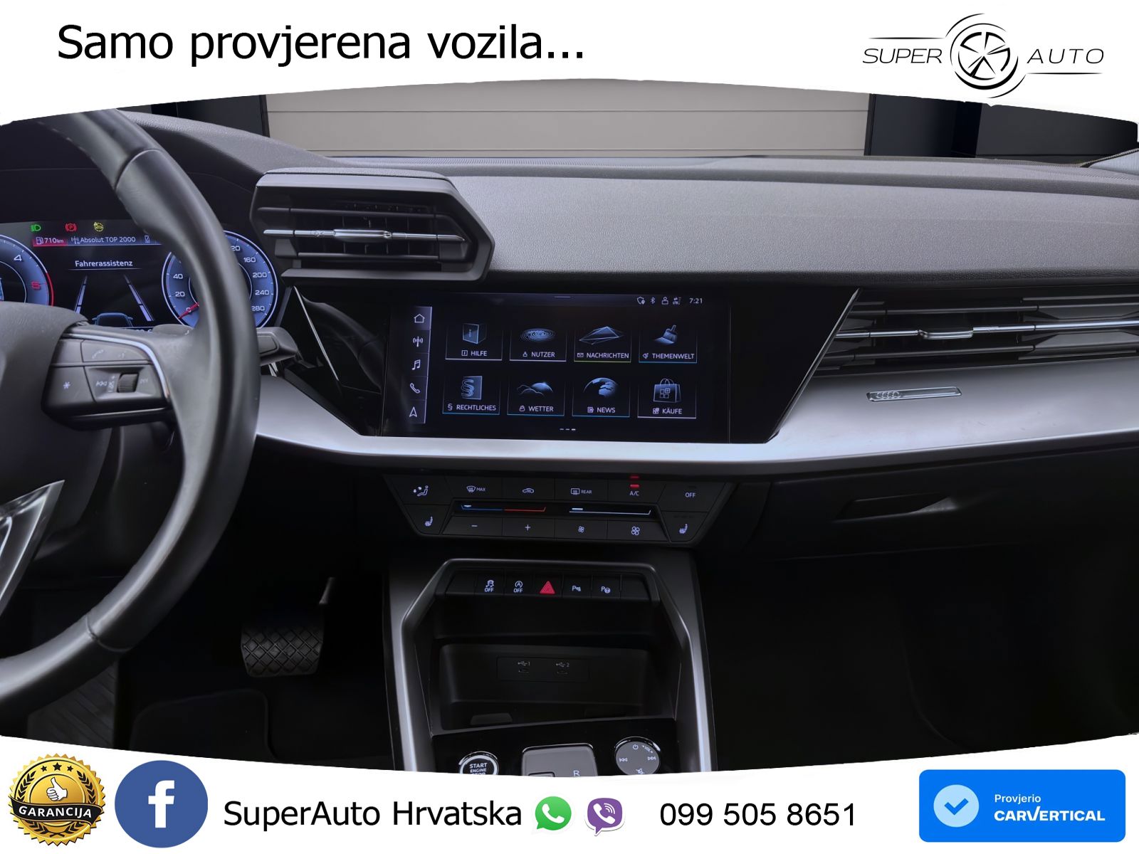 Audi A3 Limuzina 35 TDI (150 KS) S tronic advanced