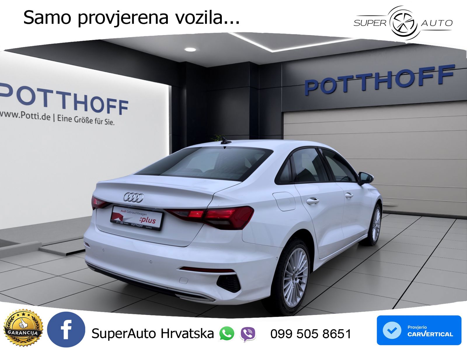 Audi A3 Limuzina 35 TDI (150 KS) S tronic advanced