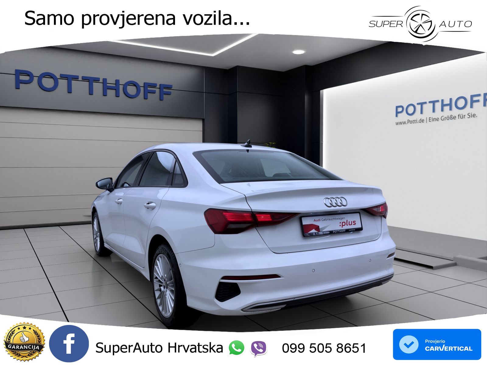 Audi A3 Limuzina 35 TDI (150 KS) S tronic advanced