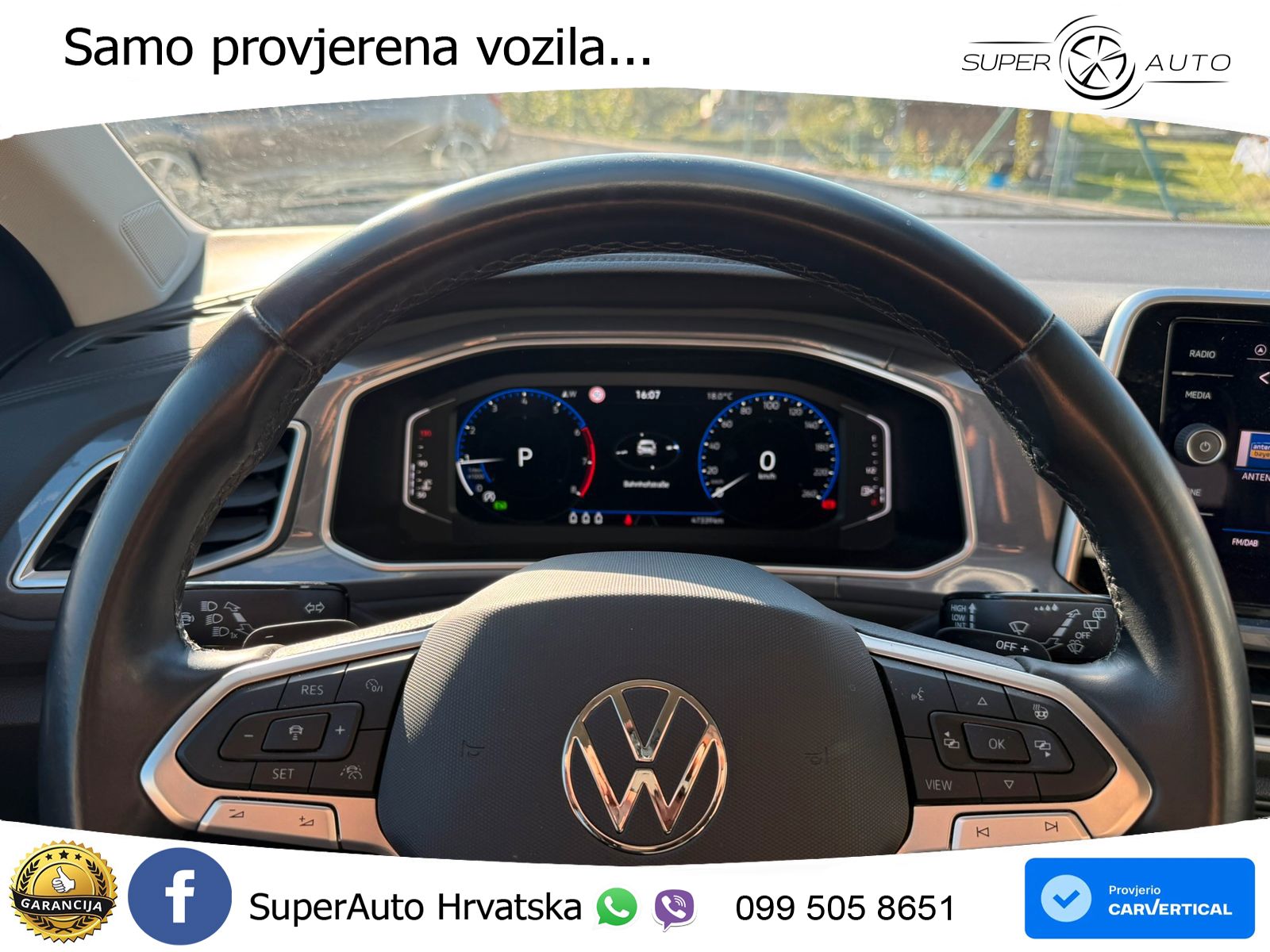 Volkswagen T-Roc 1.5 TSI (150 KS) DSG MATRIX+GR SJED+KAM