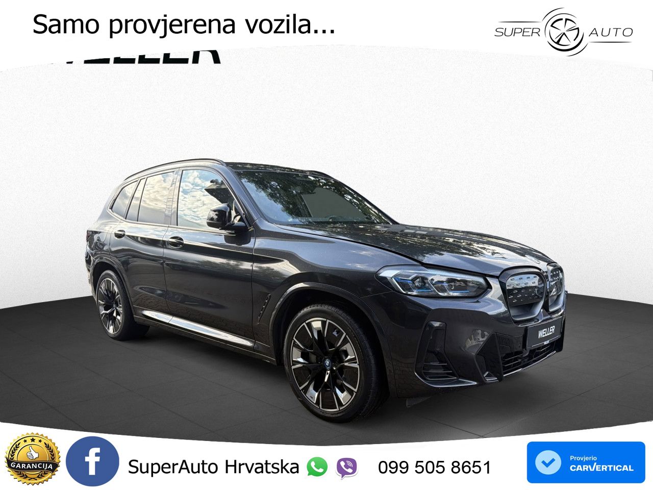 BMW iX3 80 kWh (286 KS)
